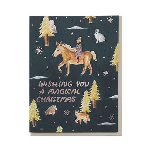 Magical Christmas Card S/8